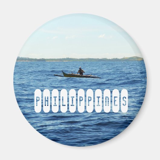 フィリピン島 マグネット (正面)