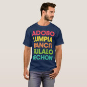 フィリピン料理少年 Tシャツ (正面フル)