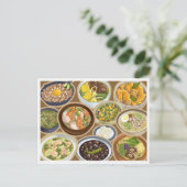 フィリピン料理/フィリピン人フードウラム ポストカード (スタンド正面)