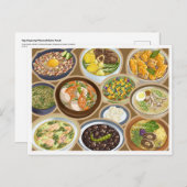 フィリピン料理/フィリピン人フードウラム ポストカード (正面/裏面)