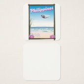 フィリピン旅行ポスター (正面&裏面)