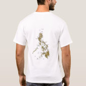 フィリピン旗+地図+テキストTシャツ Tシャツ (裏面)