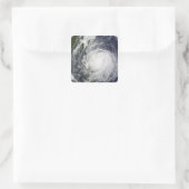 フィリピン沖の台風ルピット スクエアシール (バッグ)