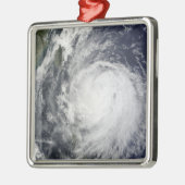 フィリピン沖の台風ルピット メタルオーナメント (左)