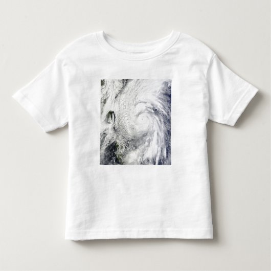 フィリピン海のチャバ台風 トドラーTシャツ (正面)