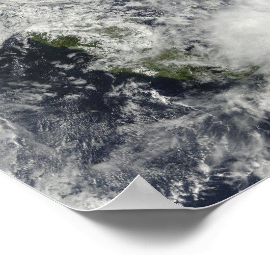 フィリピン海のチャバ台風 ポスター (角)