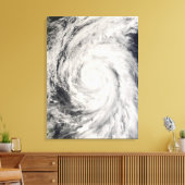 フィリピン海のラムマスン台風 キャンバスプリント (インサイチュ (リビング))