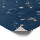 フィリピン海を横切る雲の影 ポスター (角)