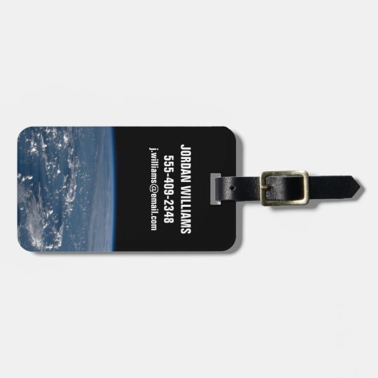 フィリピン海を横切る雲の影 ラゲッジタグ (正面横)