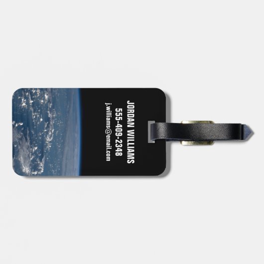 フィリピン海を横切る雲の影 ラゲッジタグ (裏面横)