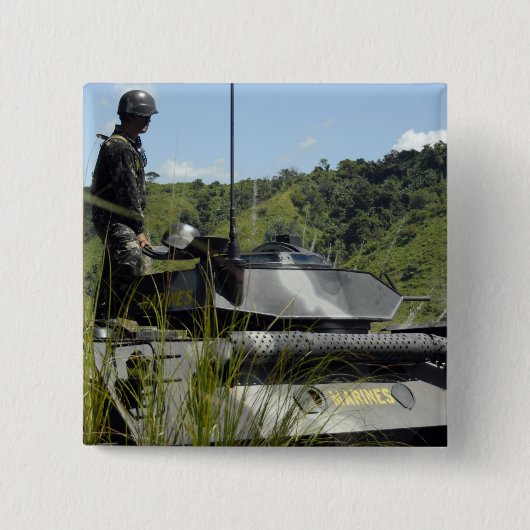 フィリピン海兵大隊上陸チーム 缶バッジ (正面)