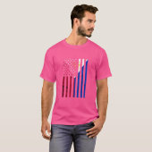 フィリピン米国旗誇りを持ったピリピナス Tシャツ (正面フル)