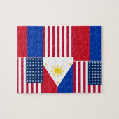 フィリピン系アメリカ人 ジグソーパズル (横)