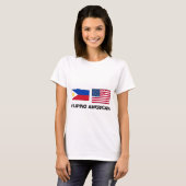 フィリピン系アメリカ人 Tシャツ (正面フル)