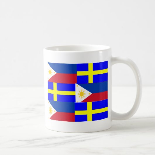 フィリピン語 – スウェーデン語 コーヒーマグカップ (右)