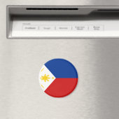 フィリピン魚眼国旗の磁石 マグネット (インサイチュ (食洗機))