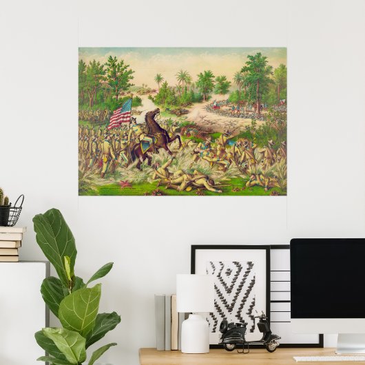 フィリピン・アメリカのクインガ戦争1899 ポスター (ホームオフィス)