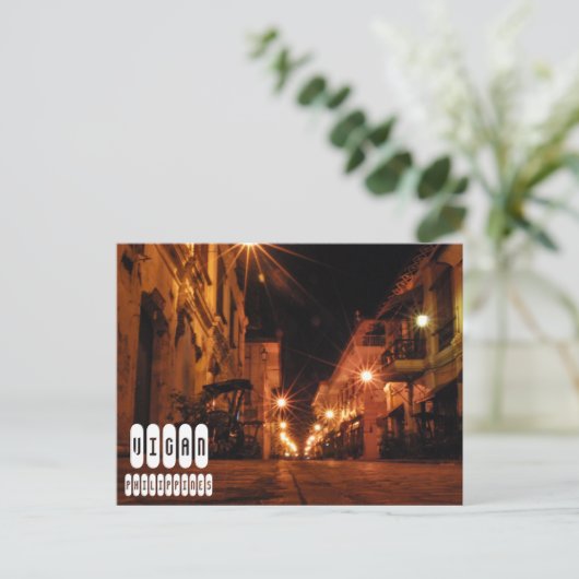 フィリピン・イロコス・スール州のヴィガン ポストカード (スタンド正面)