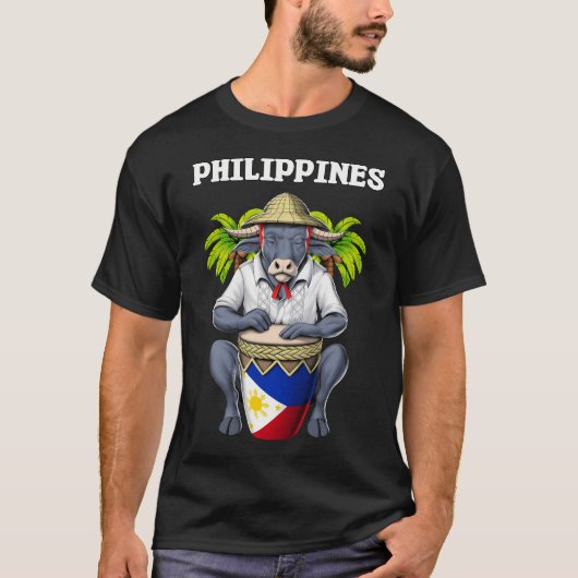 フィリピン カラバオ Tシャツ (正面)