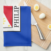 フィリピン キッチンタオル (四つ折り)