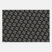 フィリピン – クリスマスを愛するフィリピン人 ラッピングペーパーシート (正面3)