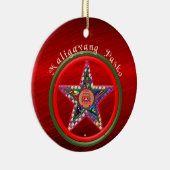 フィリピン·クリスマス·パロル&ジプニー セラミックオーナメント (右)