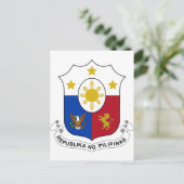 フィリピン・コート・オブ・アームズ ポストカード (スタンド正面)