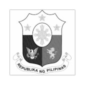 フィリピン・コート・オブ・アームズ ラバースタンプ (インプリント)