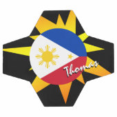 フィリピン・サッカー・フィリピン国旗/BANG サッカーボール (フラット)