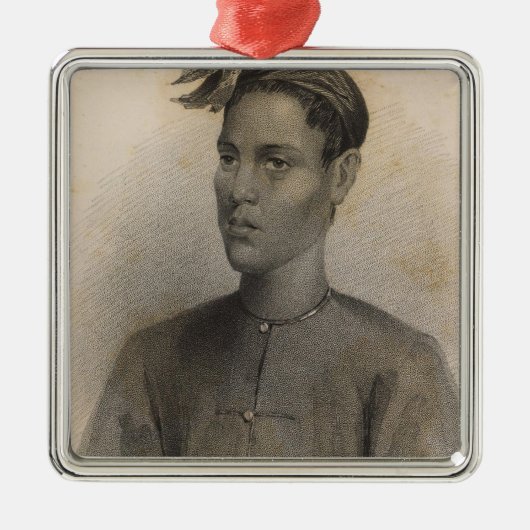 フィリピン・ソロオ・スルタンの息子 メタルオーナメント (正面)