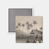 フィリピン，ソロオ，モスク マグネット (正面/裏面)