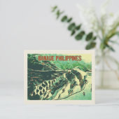 フィリピン、バナウエ・ルソン島の棚田 ポストカード (スタンド正面)