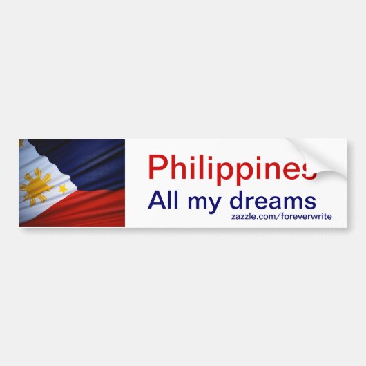 フィリピン バンパーステッカー (正面)