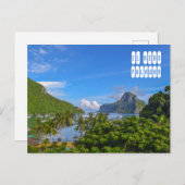 フィリピン・パラワンのエルニドビュー ポストカード (正面/裏面)