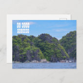 フィリピン・パラワンのエルニド ポストカード (正面/裏面)