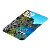 フィリピン・パラワンのエルニド マグネット (左側)