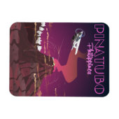 フィリピン ピナトゥボ山 マグネット (横)