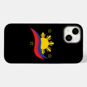 フィリピン フィリピノ ピノイ 国旗 Case-Mate iPhoneケース (裏面 (横))