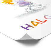 フィリピン/フィリピンハローヘイローウォータープリント ポスター (角)