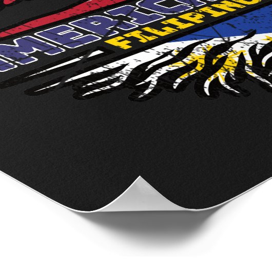 フィリピン・フィリピンUSアメリカ合衆国統一された州 ポスター (角)