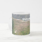 フィリピン フロストグラスマグカップ (正面左)