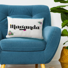 フィリピン+ボヘミアンな雰囲気の「Maganda」クッション ランバークッション