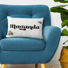 フィリピン+ボヘミアンな雰囲気の「Maganda」クッション ランバークッション