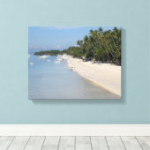 フィリピン，ボホール，パングラオ島，アロナビーチ キャンバスプリント (インサイチュ (ウッドフロア))