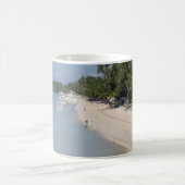フィリピン，ボホール，パングラオ島，アロナビーチ コーヒーマグカップ (中央)