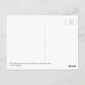 フィリピン ポストカード (裏面)