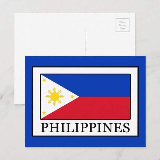 フィリピン ポストカード (正面/裏面)