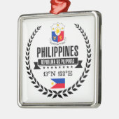 フィリピン メタルオーナメント (左)