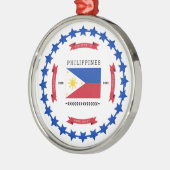 フィリピン メタルオーナメント (左)