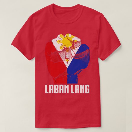 フィリピン・ラバン・ラング Tシャツ (デザイン正面)